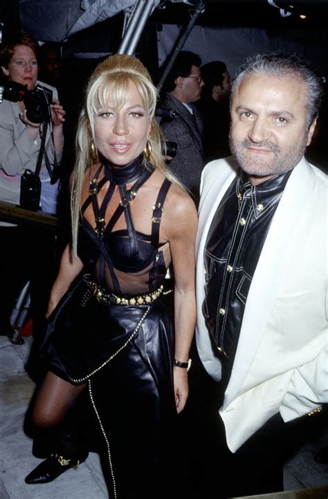 donatella and gianni versace dress|Donatella Versace most famous designs.